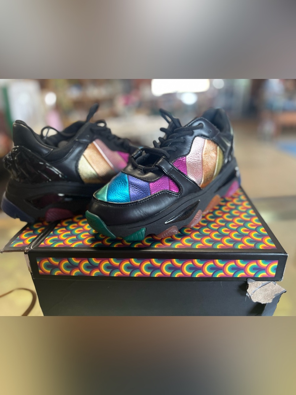 Kurt Geiger Mini Lettie Eagle Sneakers size:41